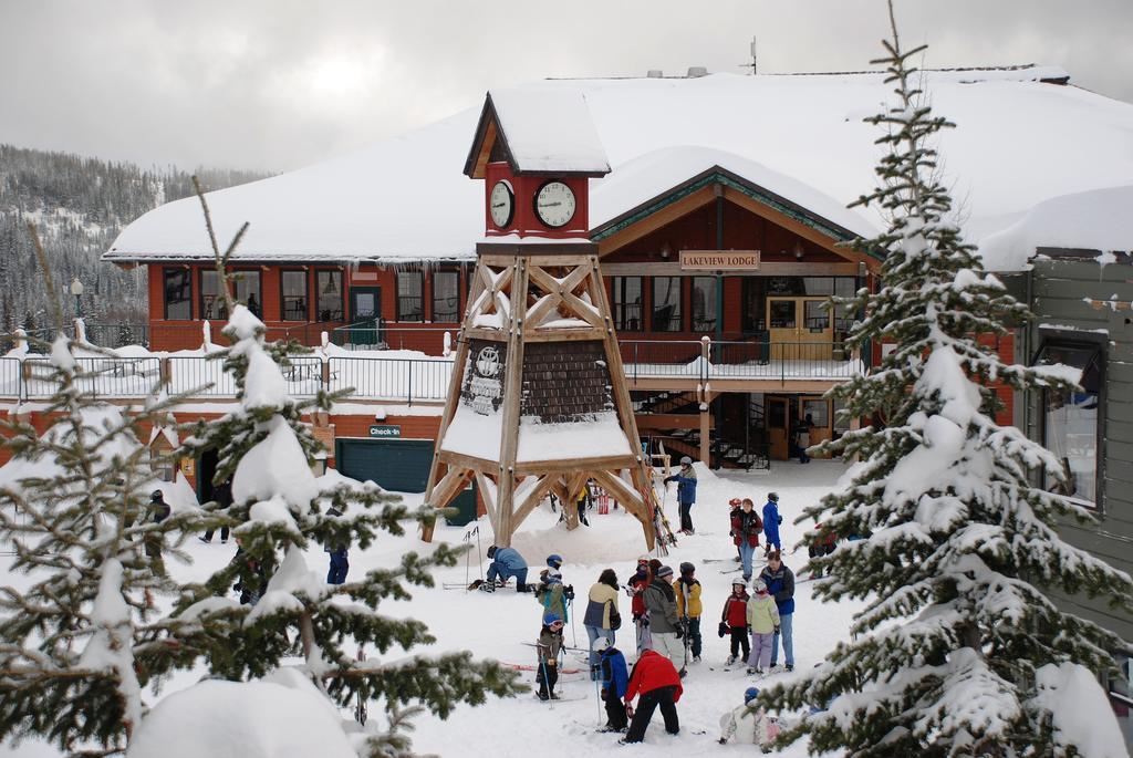 Schweitzer Mountain Resort White Pine Lodge Сандпойнт Экстерьер фото